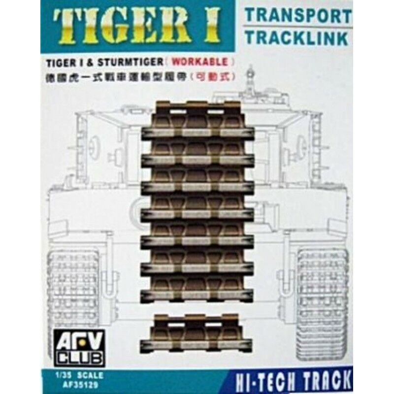 AFV Club - Tiger I Transport Track Links - AF35129